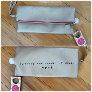 Hidden Flask Clutch Bag NWT